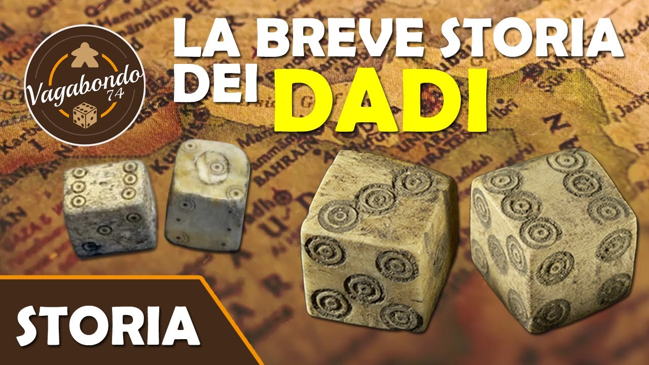 La breve storia dei dadi - Storia dei giochi da tavolo