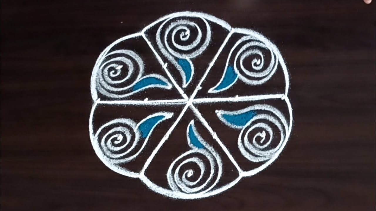 Rangoli | muggulu shankh | festival muggulu | diwali rangoli 