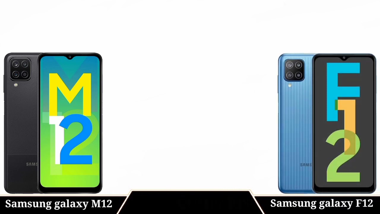 Samsung Galaxy F12 vs Galaxy M12 Comparison 🔥 Specifications...