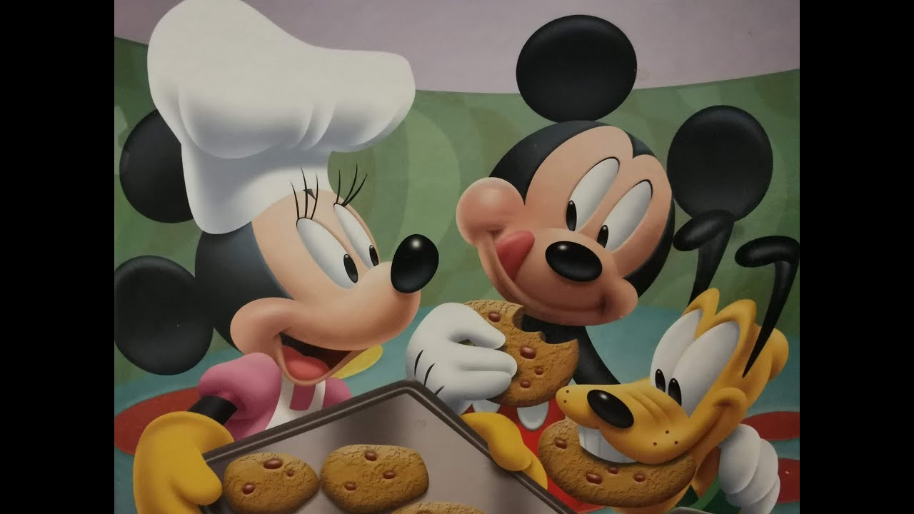Mickey egér játszótere: A sütivásár - Walt Disney gyerekmese felolvasás illusztrált mesekönyvből