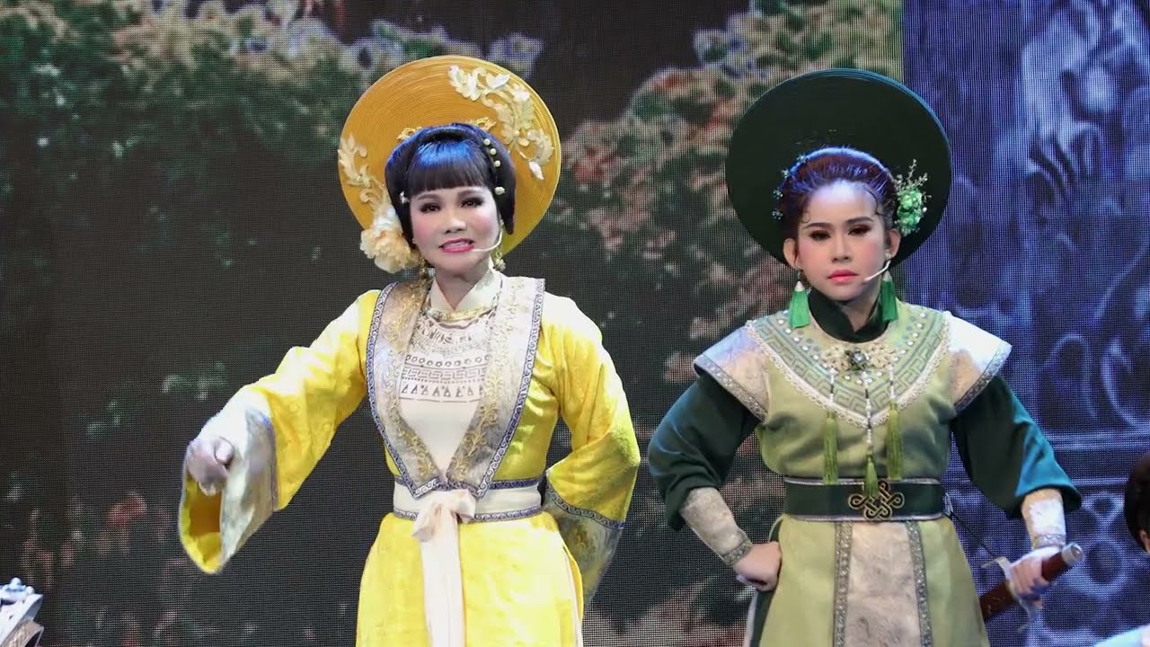 CẢI LƯƠNG SÂN KHẤU | TIẾNG TRỐNG MÊ LINH FULL HD - KIM TỬ LONG, NGỌC HUYỀN  VÀ CÁC DIỄN VIÊN KHÁC