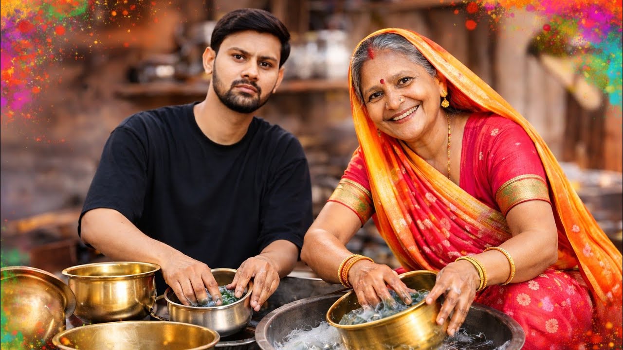 Holi ki Taiyari Shuru  🎉 rasoi ki badi safai  | Dadi Maa Holi Preparation Vlog 2026