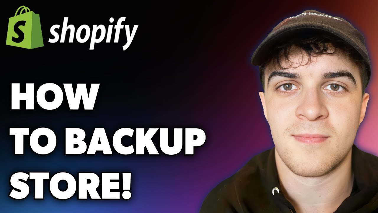 Как создать резервную копию магазина Shopify! (Полное руководство на 2025 год)