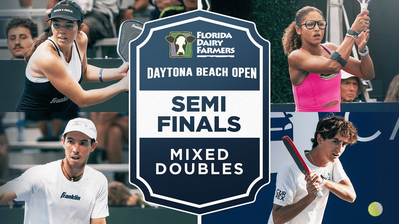 Johnson/Johnson vs Irvine/Tardio at the Florida Dairy Farmers Daytona Beach Open