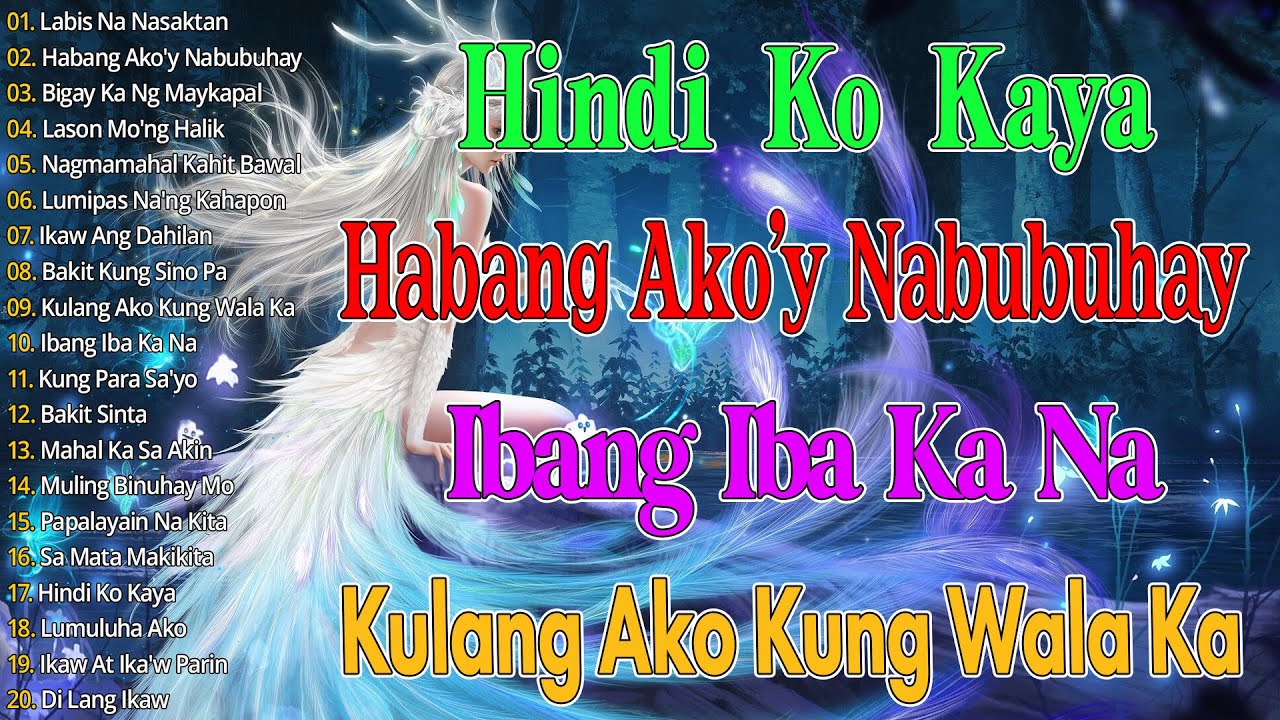 Sabi Mo Ako Lamang 💟 Kung Para Say’o || Tagos Sa Puso 70s 80s 90s || Tagalog OPM Love Songs Medley