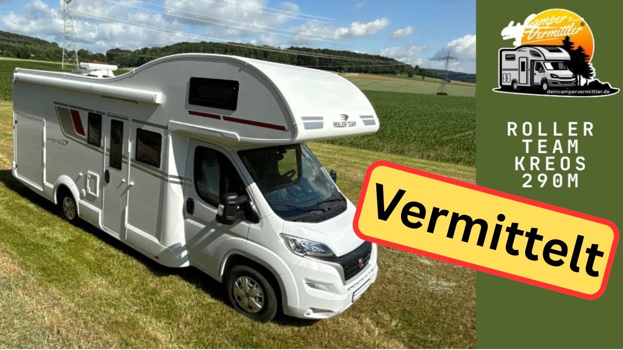 Wohnmobil mit 5 Sitz und Schlafplätzen | Roller Team Kronos 290M Heavy Fahrgestell 4.400 kg