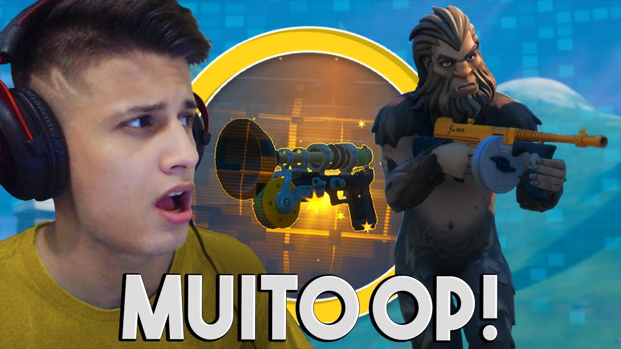 LIMPEI O SERVIDOR USANDO 2 ARMAS, 19 KILLS l FORTNITE