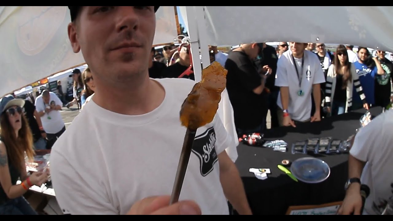 One Whole Gram Dab @ High Time Medical Cannabis Cup - San Bernardino, CA - 2.8.2015