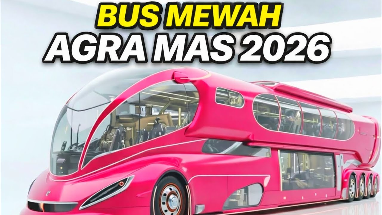 AGRA MAS 2026 😱INTERIOR BUS INI BIKIN MELONGO!RASA HOTEL MEWAH,PERJALANAN JAUH JADI SUPER NYAMAN