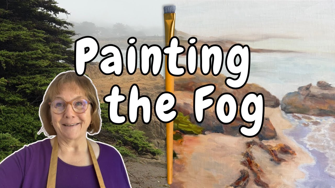 How to Paint Atmosphere: A Foggy Beach Scene