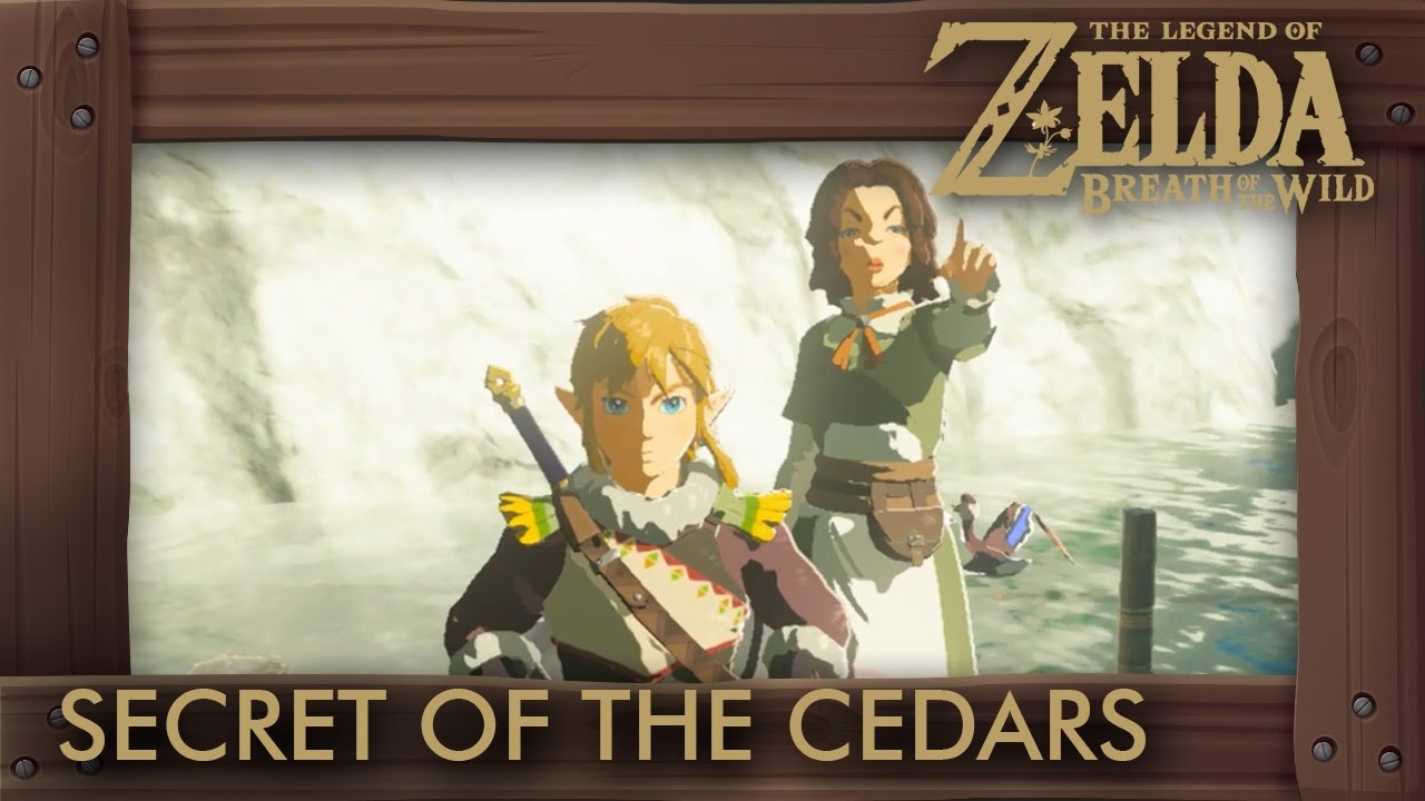 Zelda Breath of the Wild - Secret of the Cedars Shrine Quest