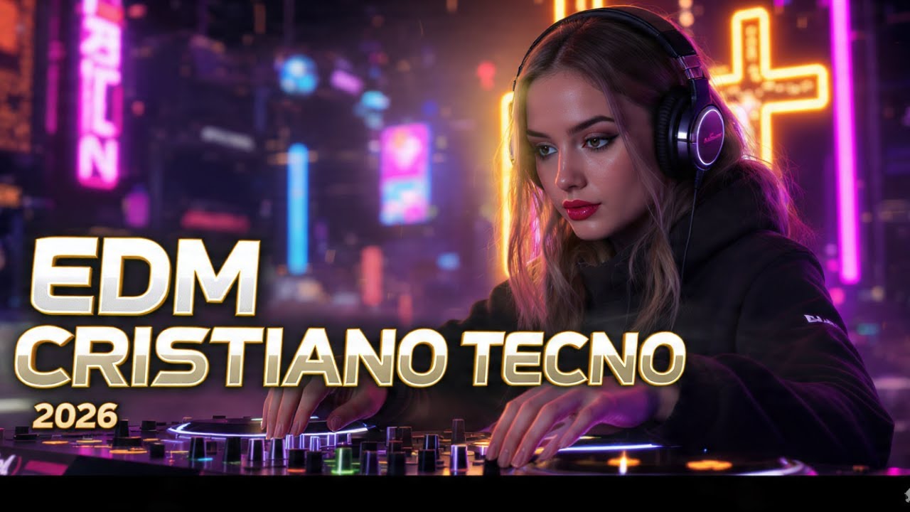 Tecno Cristiano EDM 2026 🙌 Dance Worship Mix ✝️ Hope in the Storm – Christian Techno para Jóvenes
