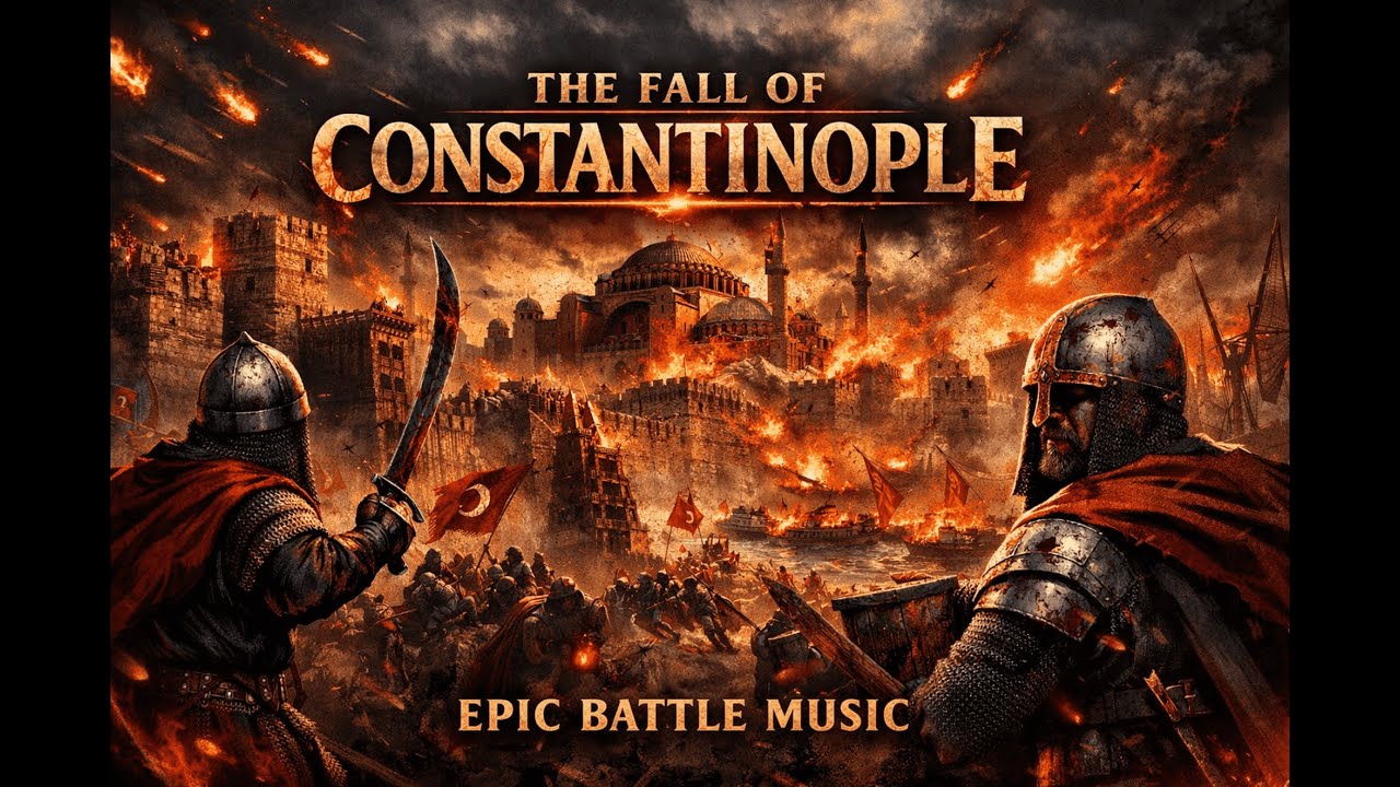 The Fall of Constantinople 1453 | Epic Metal (Lyrics)