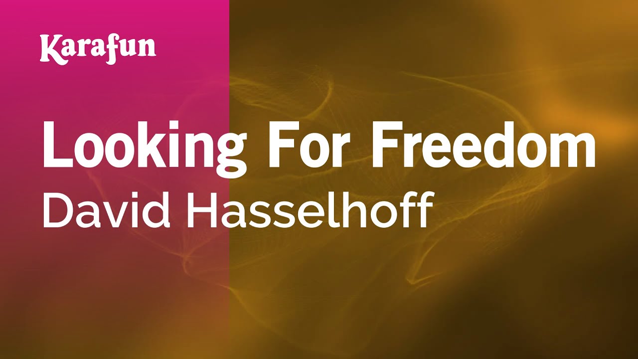 Looking For Freedom - David Hasselhoff | Karaoke Version | KaraFun
