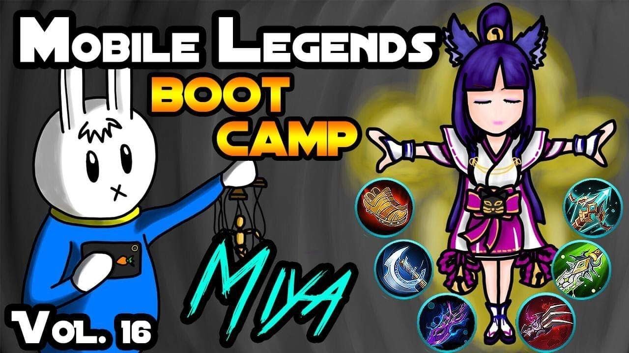 MIYA - TIPS, ITEMS, SPELL, EMBLEMS, TRICKS, AND GUIDE - MGL MOBILE LEGENDS BOOT CAMP VOLUME 16