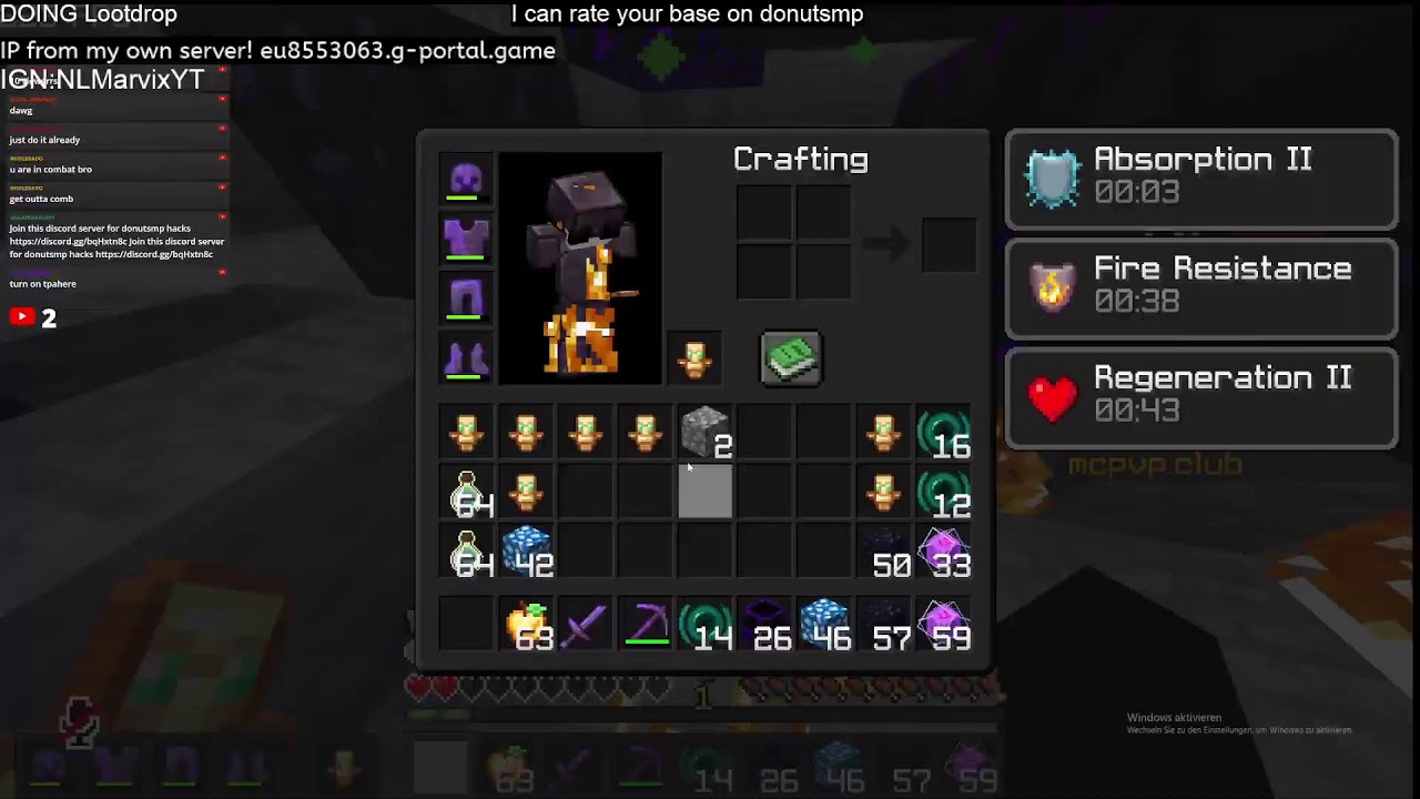 |🔴DonutSMP Live |20m Lootdrop | 100k per base+Rating+Screenshot |