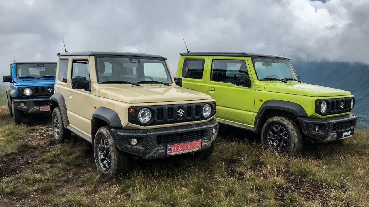 Новый Jimny: ЯПОНЦЫ ЕЩЕ МОГУТ! Первый тест в горах Сузуки Джимни 2019