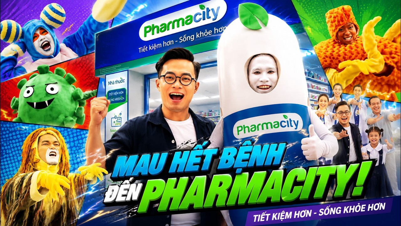 Pharmacity Music Video Commercial | TVC Director's Cut |  Film Director Showreel