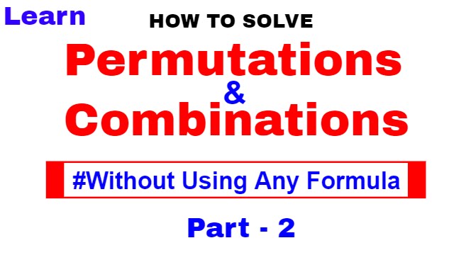 Permutations And Combinations Tricks for SBI & Bank PO [In Hindi] Part -2