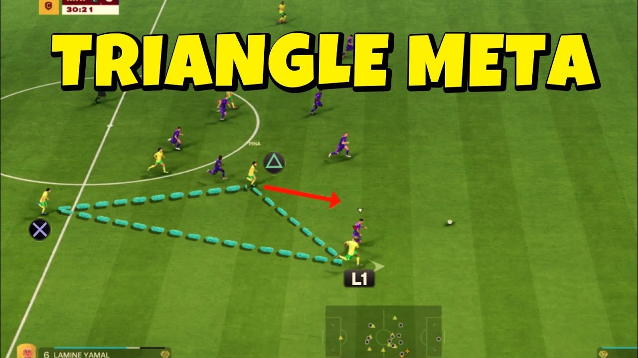 Triangle Passing Is BROKEN in FC26 | The Meta Run Pattern Pros Abuse