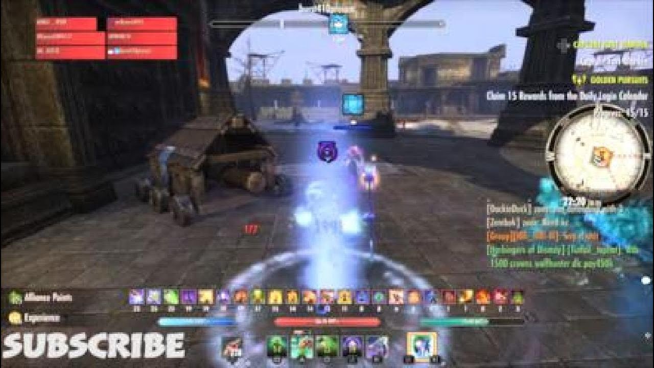 ESO PS5 PVP 6 vs Alot. Be better DC.