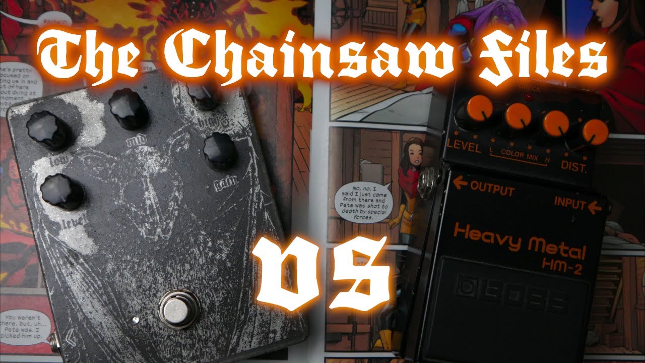 The Chainsaw Files - Inverted Cross HM-2 clone vs Boss HM-2 comparison