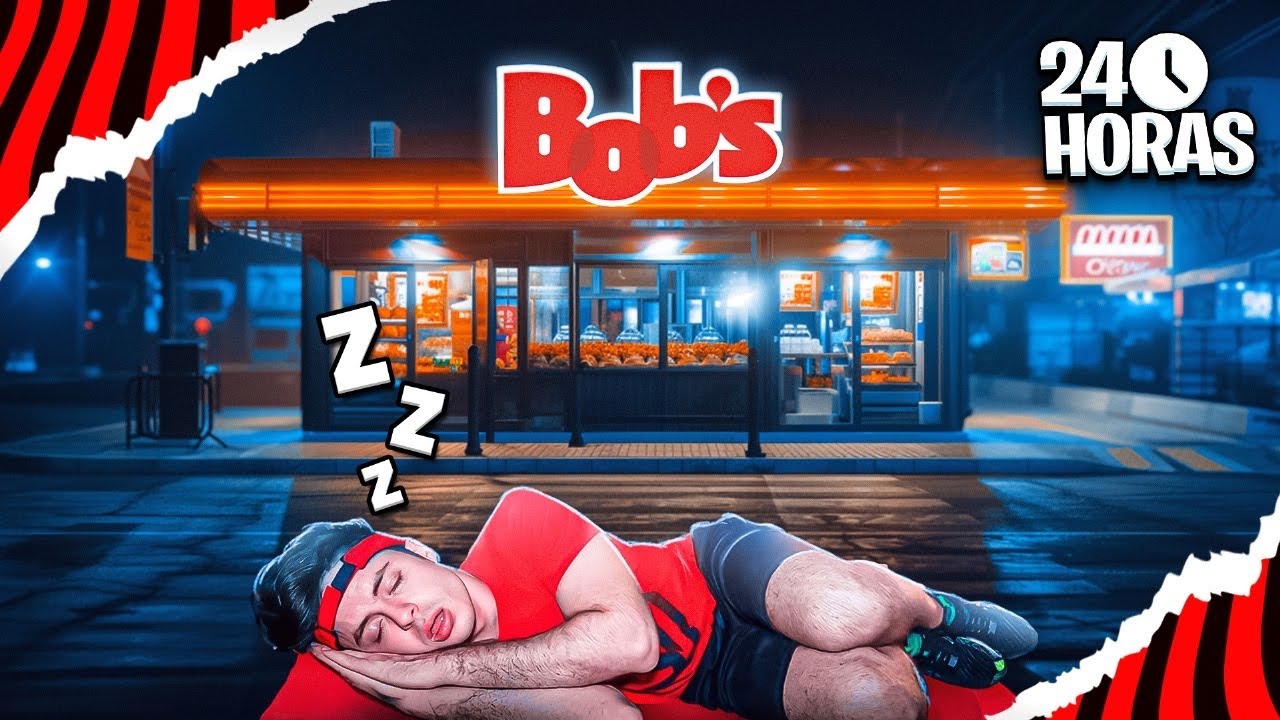 PASSEI A NOITE NO BOB'S SEM SER VISTO POR NINGU&Eacute;M!