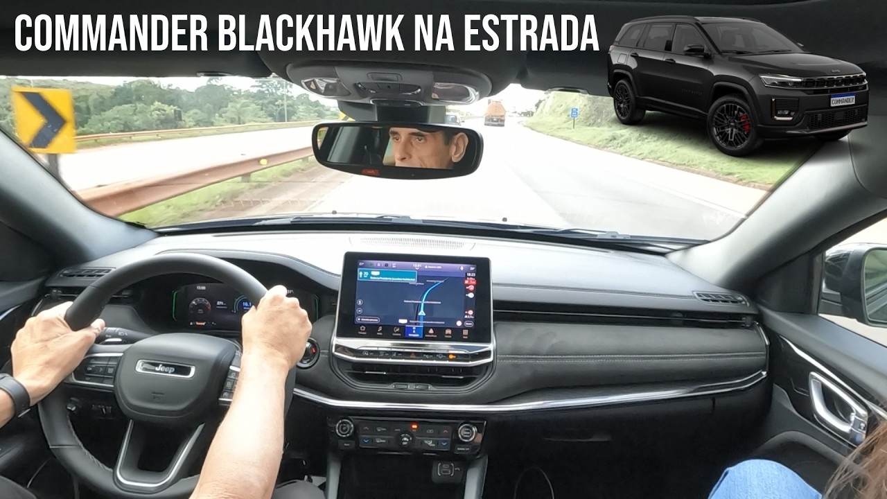 Commander Blackhawk na estrada! Como é viajar com o SUV mais bruto do mercado nacional