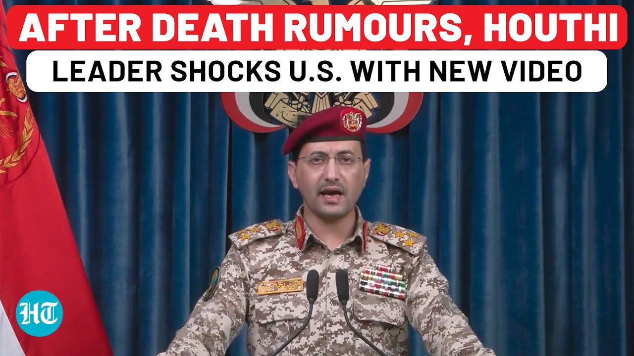 After Death Rumour, Houthi Leader Yahya Saree Stuns US With New Video After Attack On Israel Airport