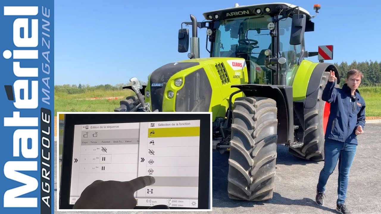 Séquences de bout de champ Claas CSM | Vesoul Agrocampus