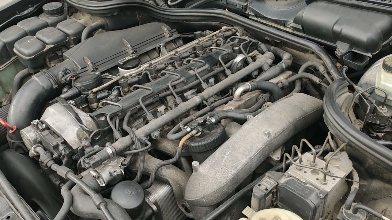 Praca silnika Mercedes 3.2 CDI