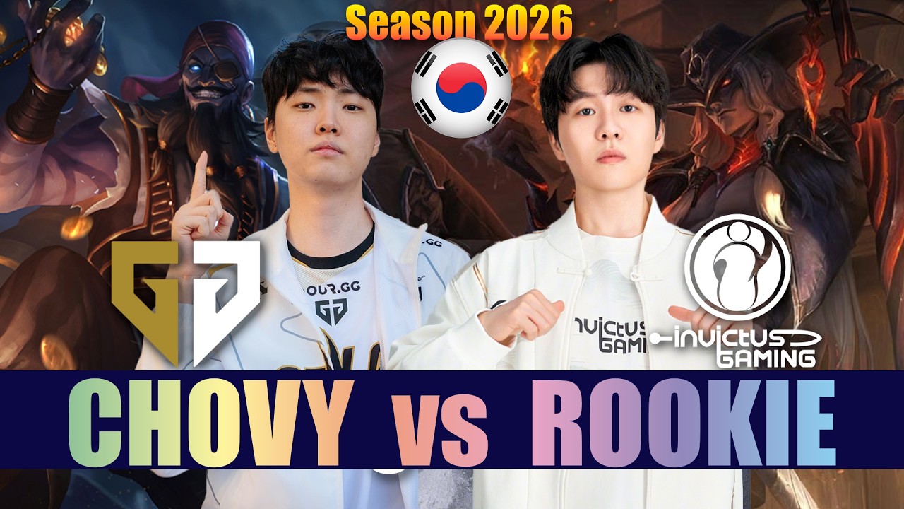 GEN Chovy vs IG Rookie - Chovy RYZE vs Rookie YONE Mid - Patch 26.17 KR Ranked | lolrec