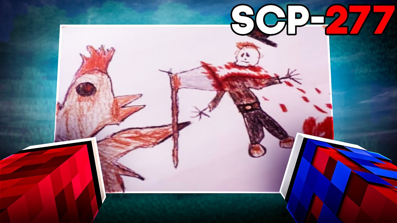 😱Я Добавил SCP СТРАНА  ̴Д̴Е̵Т̴С̸К̵И̵Х̸ РИСУНКОВ и Дети сошли с Ума.. САМЫЙ СТРАШНЫЙ МОД SCP-277