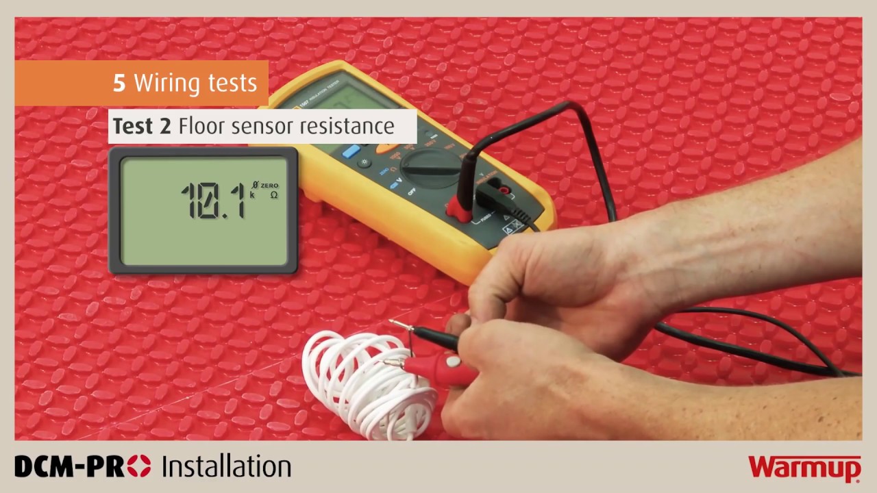 Процедура установки Warmup DCM PRO