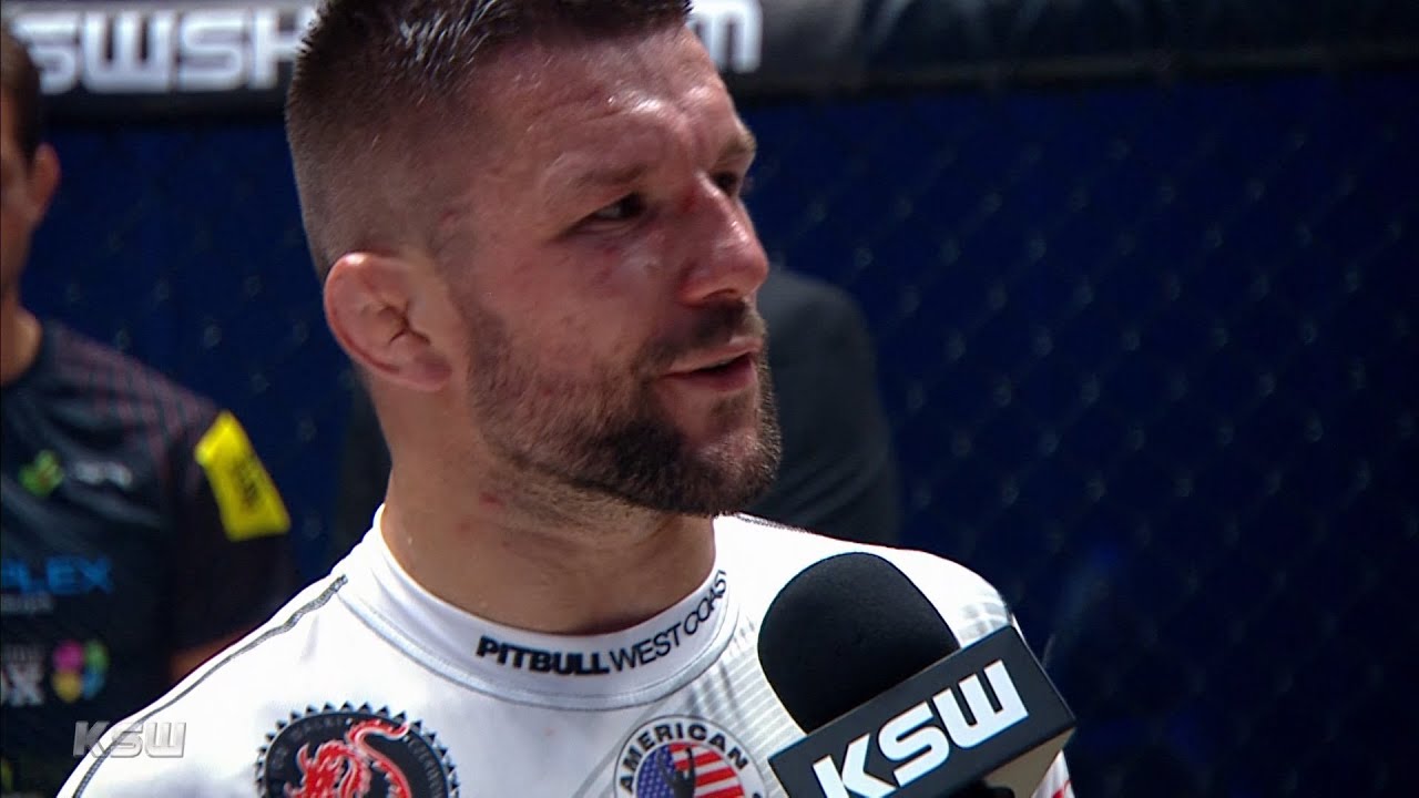 KSW 54: Mateusz Gamrot - Wywiad po walce