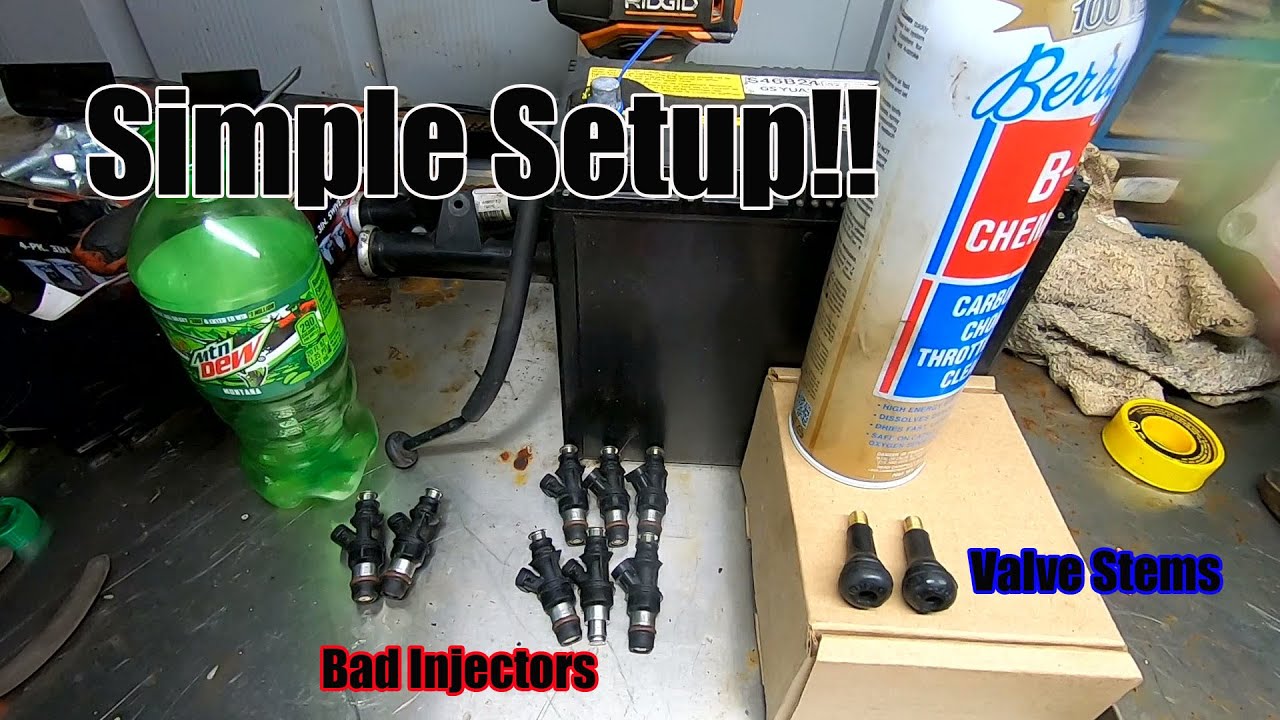 Bench Testing Fuel Injectors(Budget)