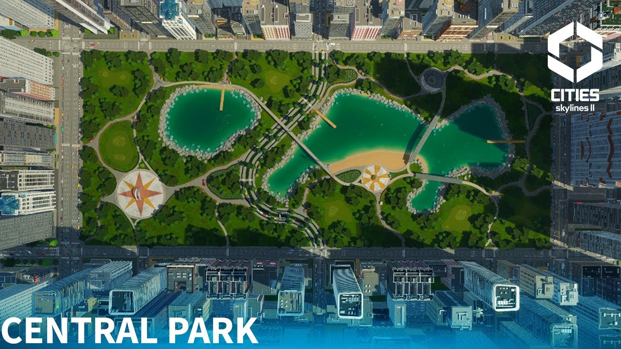 #58 | FIZ UM CENTRAL PARK no Cities: Skylines 2