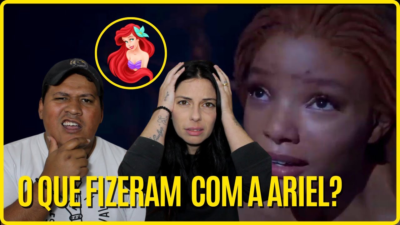 REAGINDO ao TRAILER da PEQUENA SEREIA!