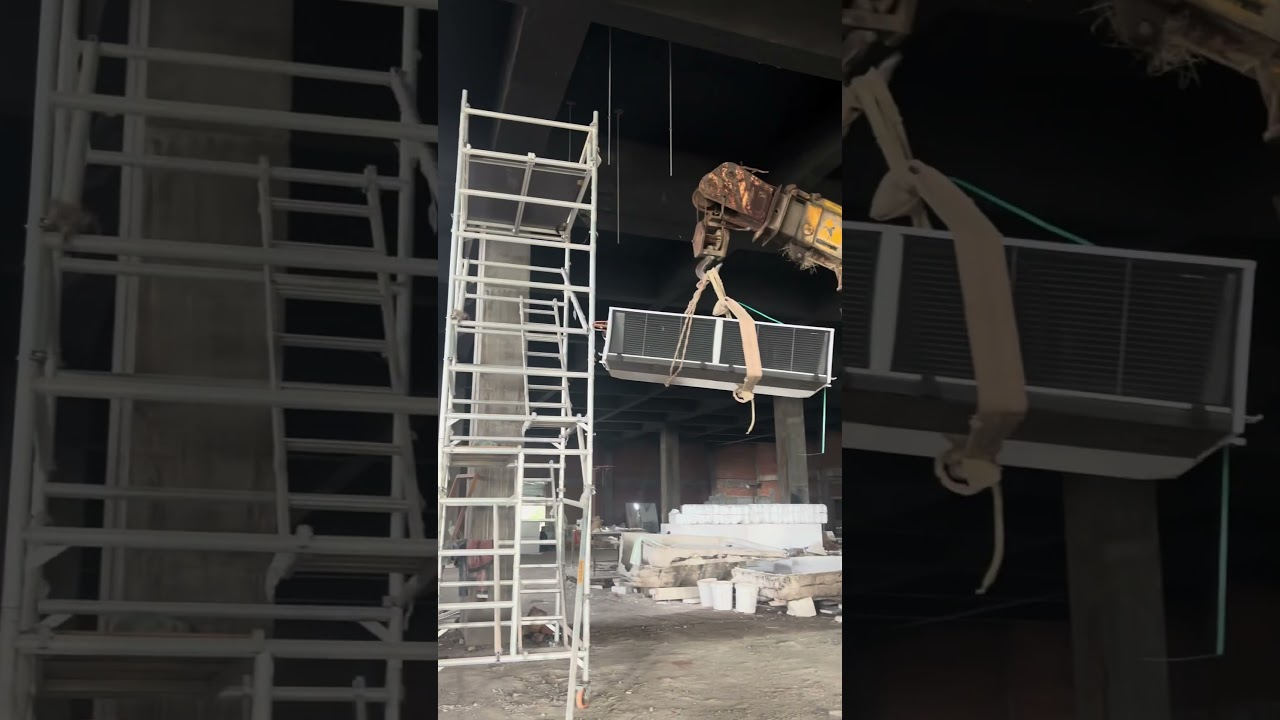 carrier 11 ton ductable installation.