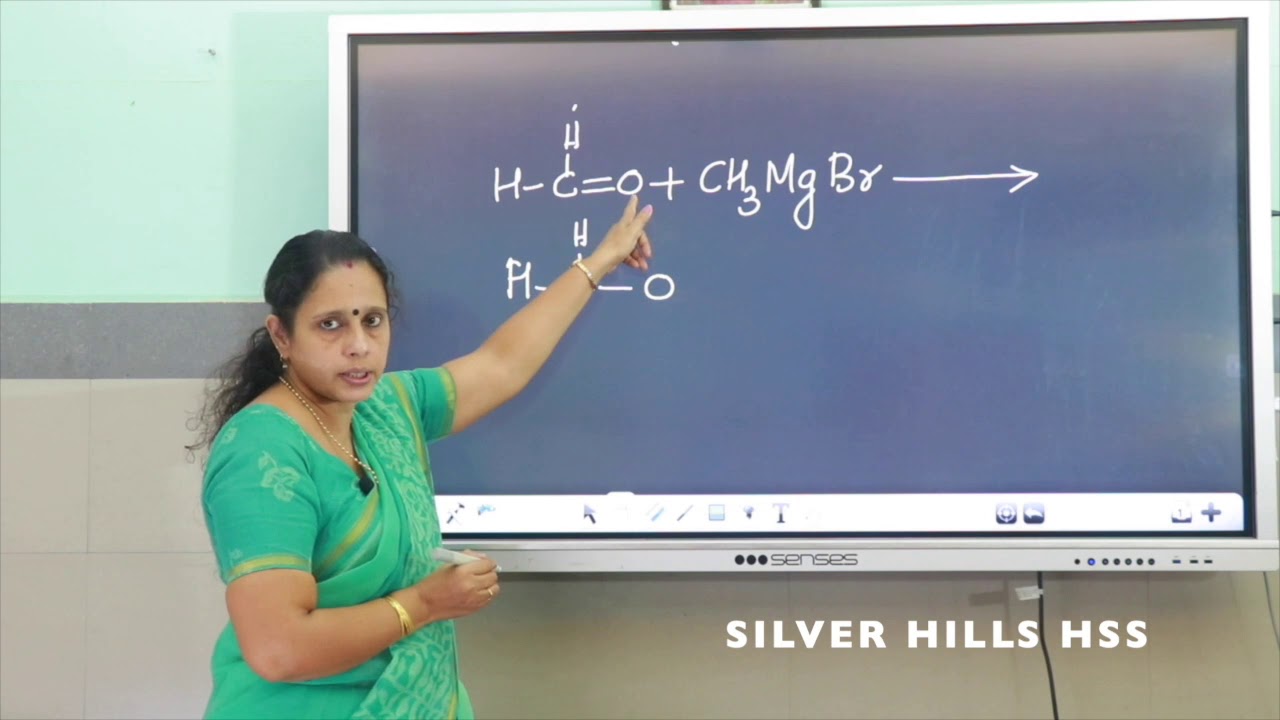 SILVER HILLS HSS | Std XII | Chemistry | PREPARATION OF ALCOHOL & PHENOL | Ms Malini Aravind