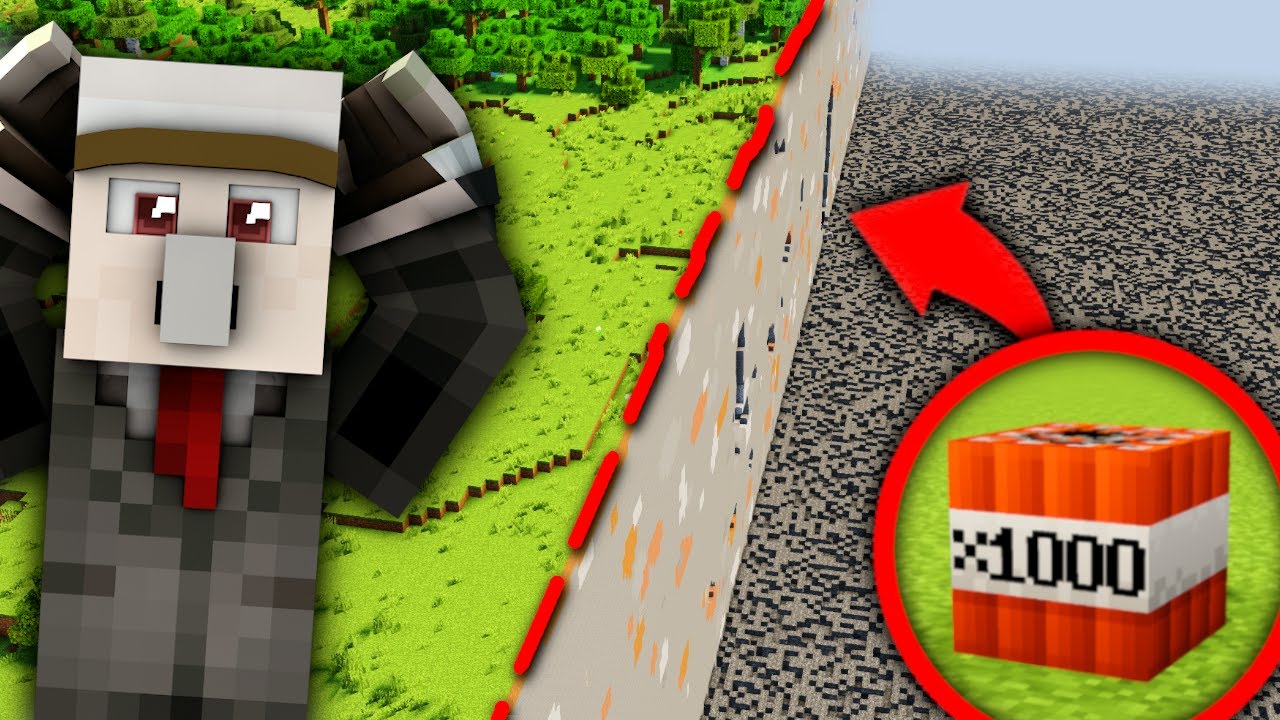 To TNT usunęło CAŁY mój ŚWIAT w MINECRAFT! *spaliłem komputer*