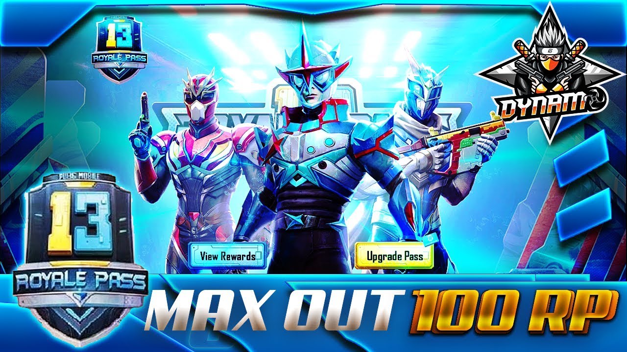 DYNAMO MAXING OUT SEASON 13 ROYAL PASS | PUBG MOBILE WITH DYNAMO GAMING