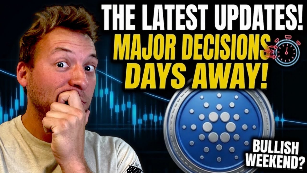 CARDANO ADA &mdash; Последние новости! Важные решения уже через пару дней! Бычьи выходные?!