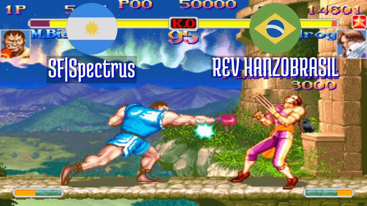 FT5 @ssf2xjr1: SF|Spectrus (AR) vs REV HANZOBRASIL (BR) [Super SF II X ssf2x ssf2 Fightcade] Mar 18