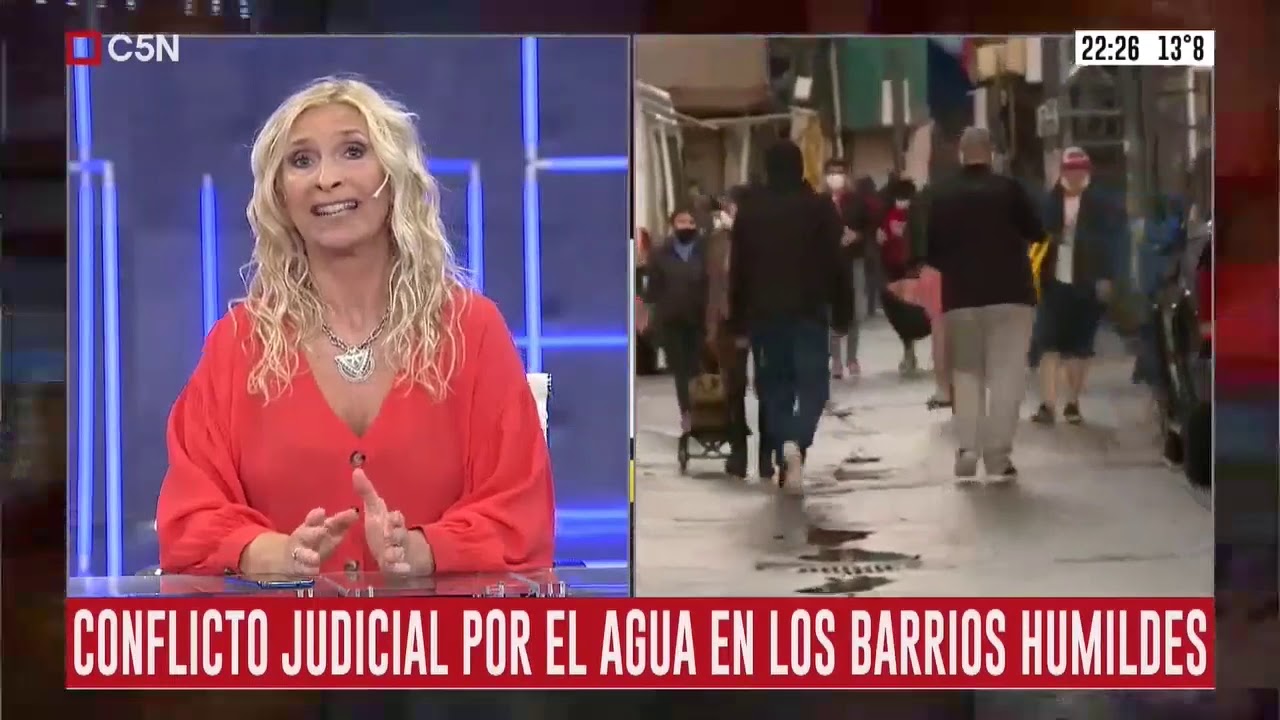 Conflicto judicial por el agua en los barrios humildes