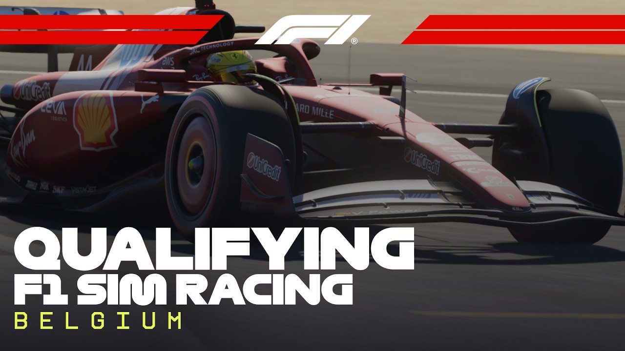 LIVE Qualifying | 2026 F1 Sim Racing World Championship | Round 7: Belgium