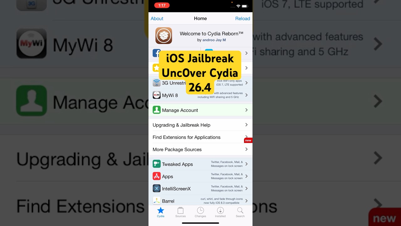 Jailbreak iOS 26.4 Untethered [No Computer] - Unc0ver Jailbreak 26.4 Untethered