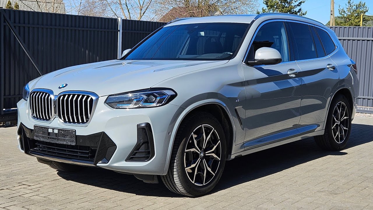 BMW X3 xDrive20d M Sport 2021! BMW Laser, Harman/kardon, панорама, проекция, cam 360⁰, фаркоп, кожа.