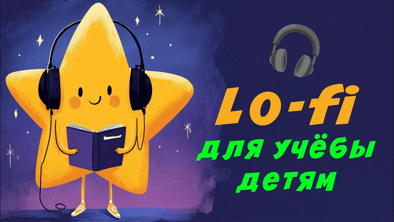 🎧 Lo-fi для учёбы детям - мягкая детская lo-fi музыка для уроков и концентрации 🧸📚