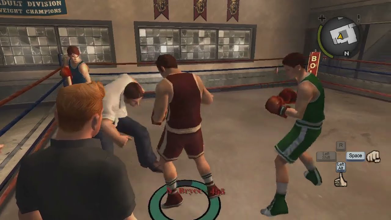 Bully SE: Russell (Full Boss Style+) vs. Boxers Challenge